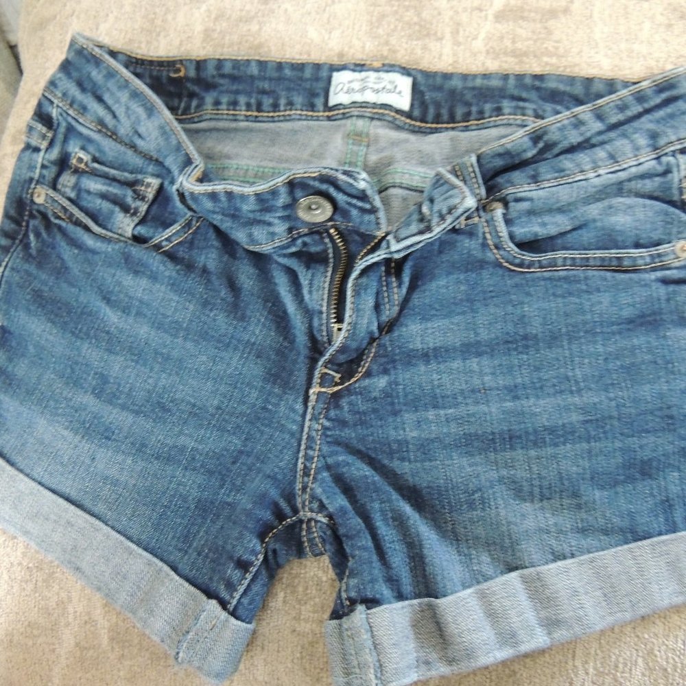 Aeropostale blue jean shorts size 5/6